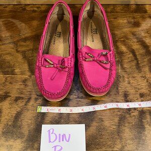 5/$20 Bright Pink Boat shoes size 6
